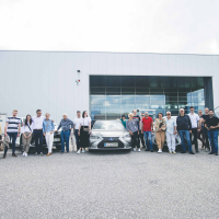 Lexus vozniško doživetje za člane AMZS - reportaža 2022