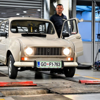 Katrca Renault 4 GTLJ tehnični pregled