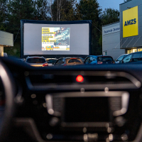 Drive-in kino v AMZS centru Črnomelj