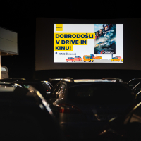 Drive-in kino v AMZS centru Črnomelj
