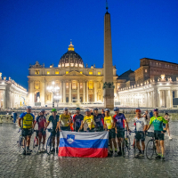 Kolesarjenje v Rim - na pedalih 2025