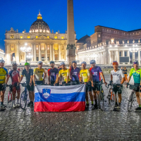 Kolesarjenje v Rim - na pedalih 2025