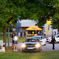 AMZS drive-in kino prvič v Lenartu