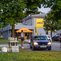 AMZS drive-in kino prvič v Lenartu