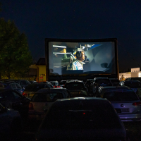 AMZS drive-in kino prvič v Lenartu