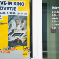 AMZS drive-in kino prvič v Lenartu