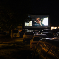 AMZS drive-in kino prvič v Lenartu