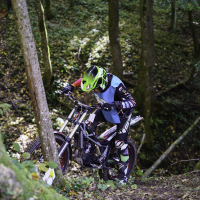 Zadnja dirka v trialu na progi Karbidovka v Idriji 2025