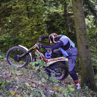 Zadnja dirka v trialu na progi Karbidovka v Idriji 2025