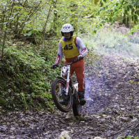 Zadnja dirka v trialu na progi Karbidovka v Idriji 2025