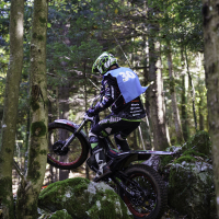 Zadnja dirka v trialu na progi Karbidovka v Idriji 2025