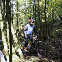 Zadnja dirka v trialu na progi Karbidovka v Idriji 2025