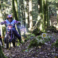 Zadnja dirka v trialu na progi Karbidovka v Idriji 2025