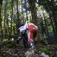 Zadnja dirka v trialu na progi Karbidovka v Idriji 2025