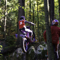 Zadnja dirka v trialu na progi Karbidovka v Idriji 2025