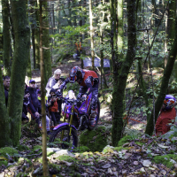 Zadnja dirka v trialu na progi Karbidovka v Idriji 2025