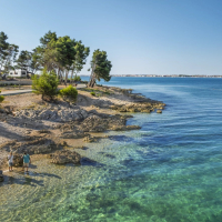 Kampiranje na otoku Pag