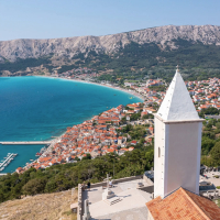 Ogled Baške na otoku Krk