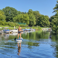 Kampiranje Falkensteiner Vrbsko jezero II