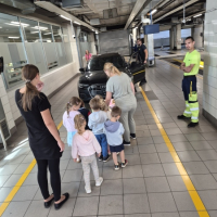 Obisk vrtcev v AMZS Ljubljana, Dunajska