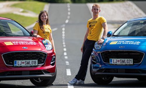 Najboljša za volanom 2020 sta Petra Prašnikar in Matej Gorjan