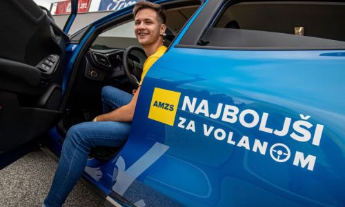 AMZS znova izbira najboljšega mladega voznika in voznico Slovenije