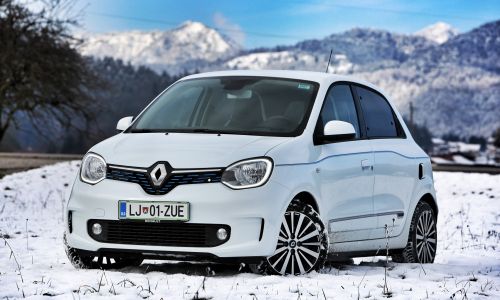 Doživetje: Renault twingo electric v zimskih voznih razmerah
