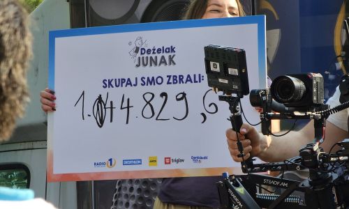 Deželak Junak na dobrodelni poti zbral več kot milijon evrov
