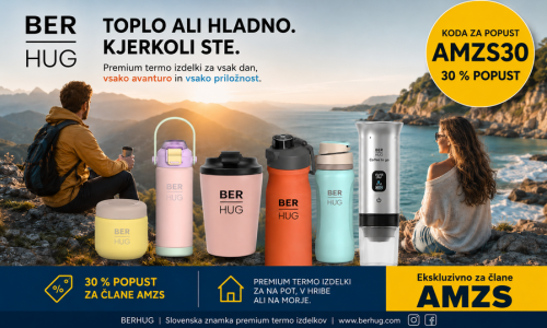 Člani AMZS imajo 30 % popusta v spletni trgovini Berhug