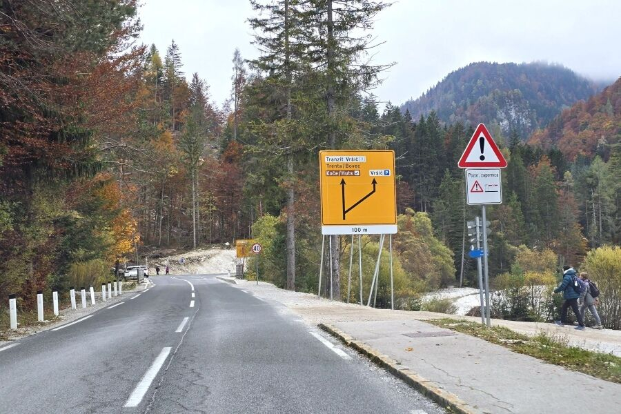Zamuda pri izgradnji parkirnih mest na Vršiču