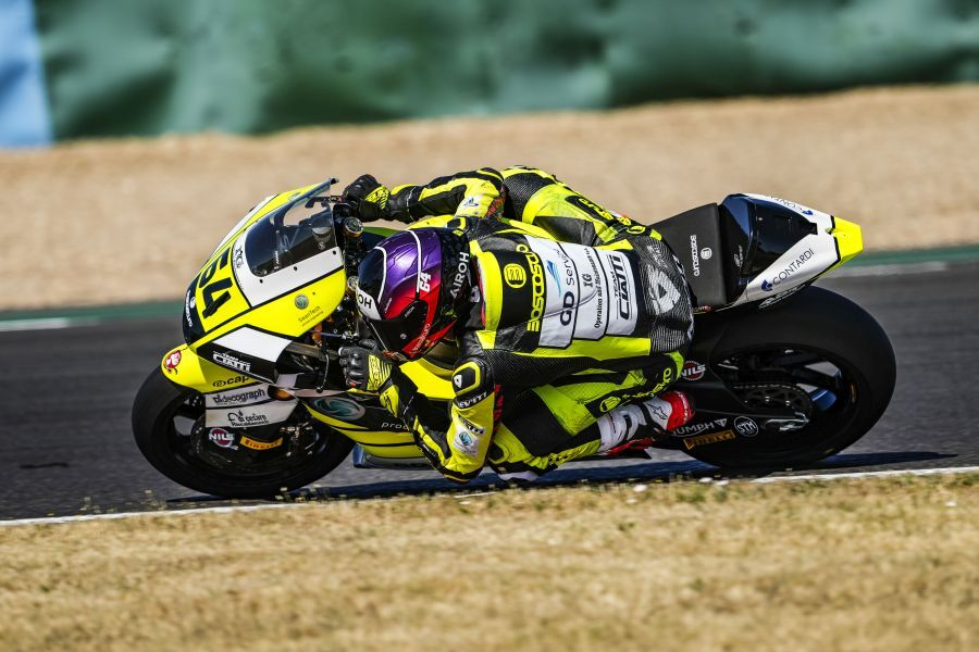 Enej Krševan (64) je sklenil evropsko prvenstvo razreda moto 2 v Valencii na 13. mestu.