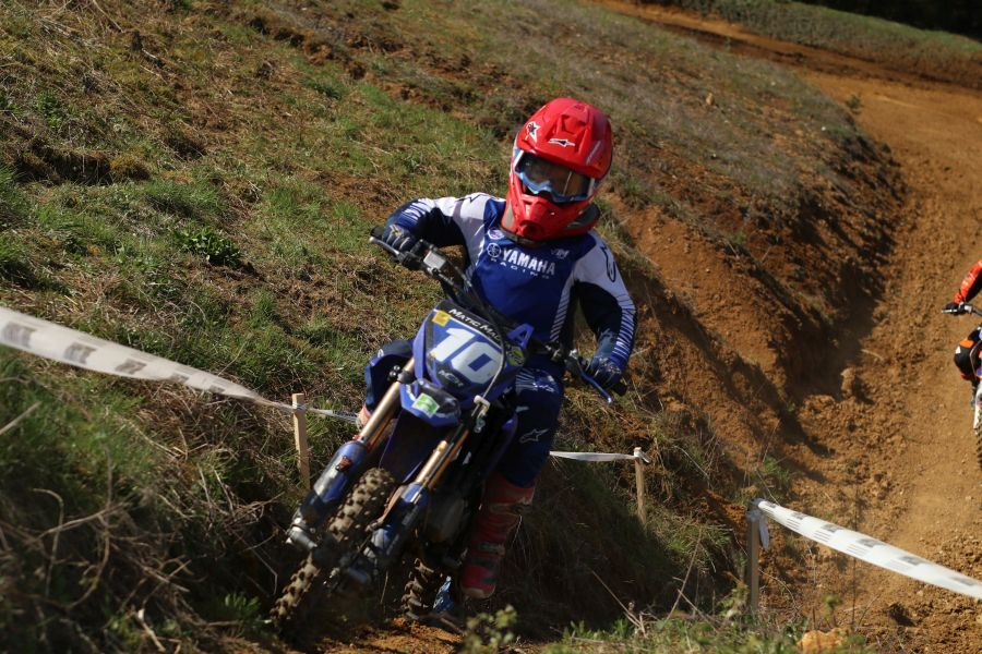 Matic Maček, ki je vozil v konkurenci razreda EMX 65, je med šesterico Slovencev v Cremoni vknjižil največ točk.