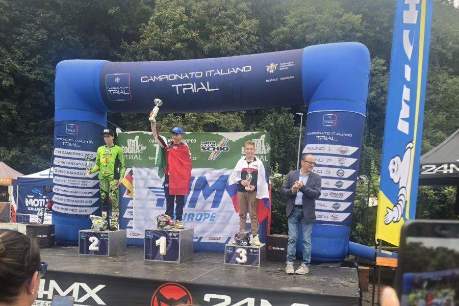 Lovro Setnikar na tretjem mestu med mladinci na sobotni tekmi evropskega pokala v Torrebelvicinu.