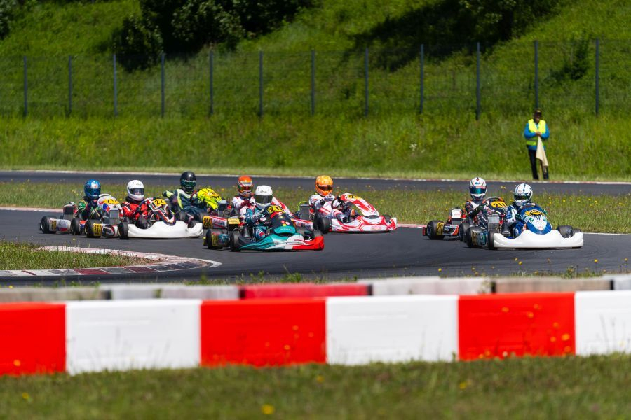 V razredu Rotax Junior je bilo zelo napeto in izenačeno.