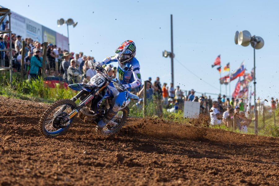 Tim Gajser (243) je v kvalifikacijah za VN Italije v Montevarchiju zasedel prvo mesto.