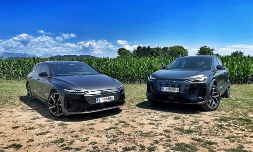 Test: Audi A6 avant e-tron quattro in audi Q6 e-tron quattro