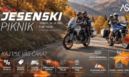 Jesenski motoristični piknik v AS Moto Centru v Trzinu