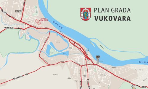 Zaradi koncerta v Vukovarju na Hrvaškem pričakujejo močno povečan promet in zapore cest