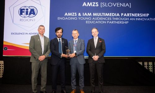 AMZS med klubi Evrope, Bližnjega vzhoda in Afrike prejel Nagrado za odličnost v oglaševanju