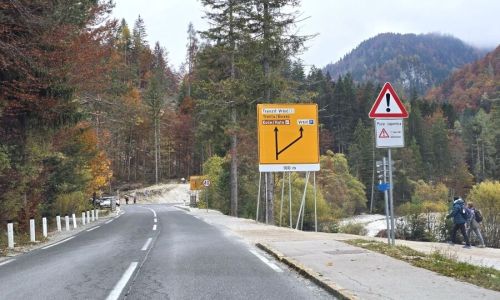 Prelaz Vršič - uvedba novega prometnega režima in brezplačni avtobus med Kranjsko Goro in Bovcem
