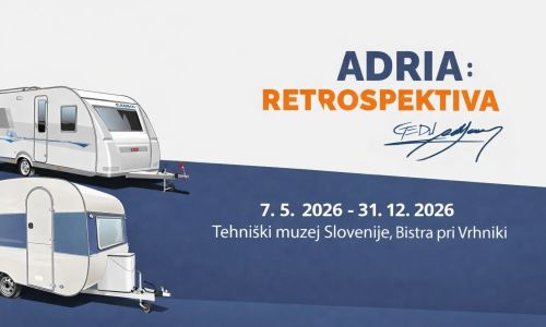Tehniški muzej Slovenije v Bistri vabi na ogled razstave Adria: Retrospektiva