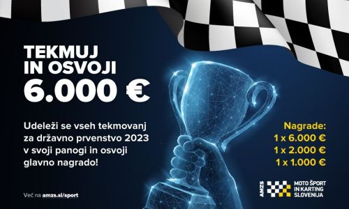 Nagradni sklad AMZS motošport in karting Slovenija 2023