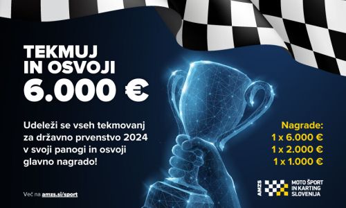 Nagradni sklad AMZS motošport in karting Slovenija 2024