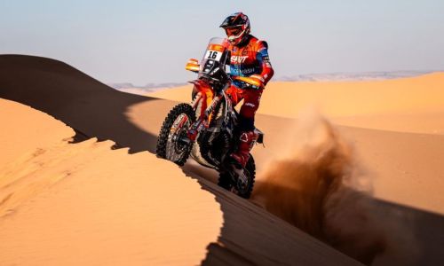 Mulec odlično na poti, Marčič znova na motorju