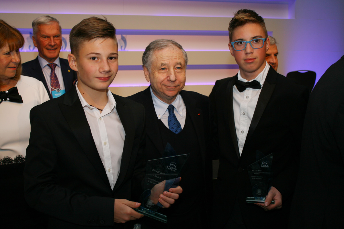 Jan Pokos, Jean Todt in Nik Štefančič