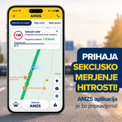 Aplikacija - sekcijsko merjenje
